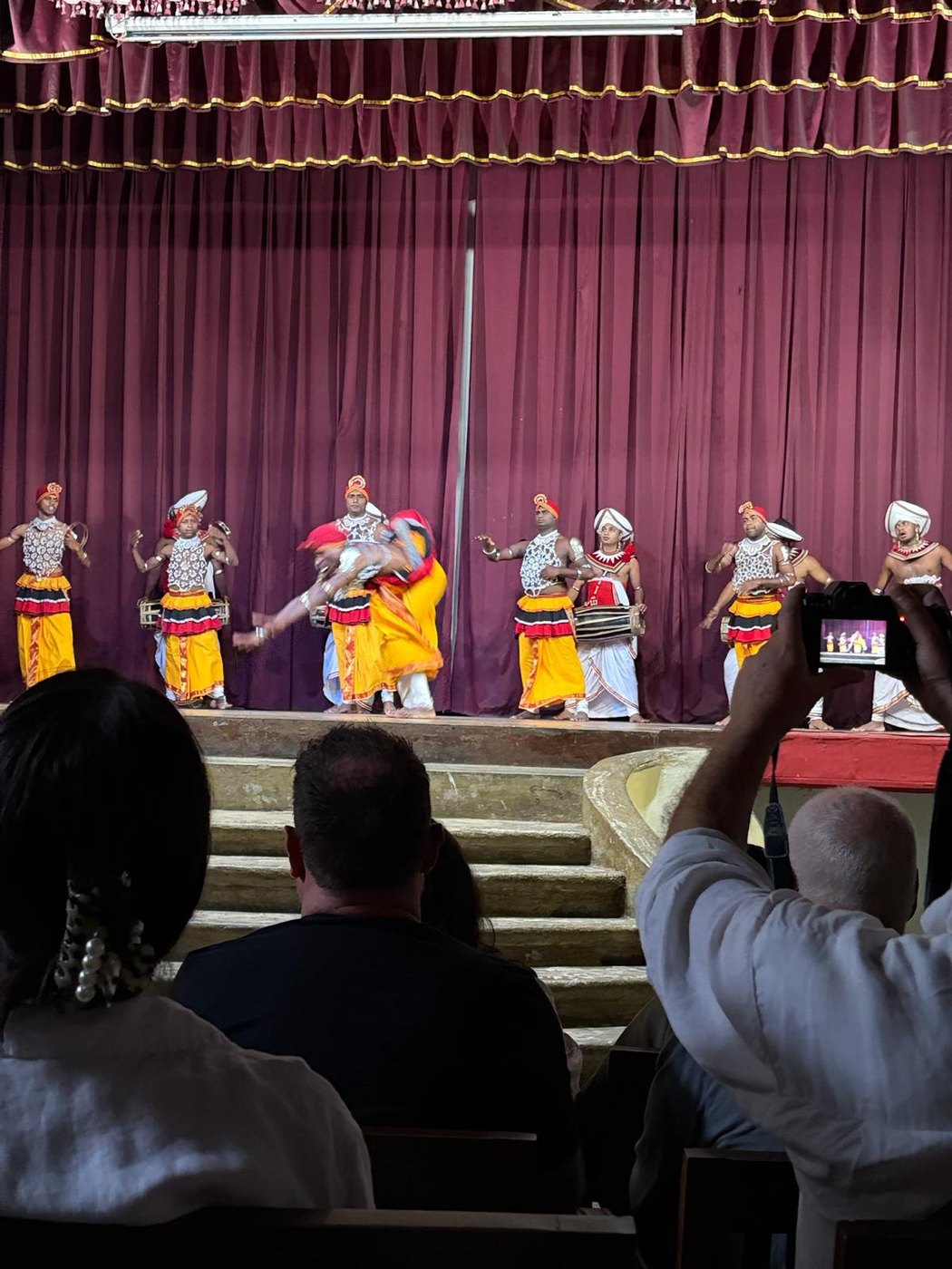 Kandyan cultural dance performance in Kandy Sri Lanka