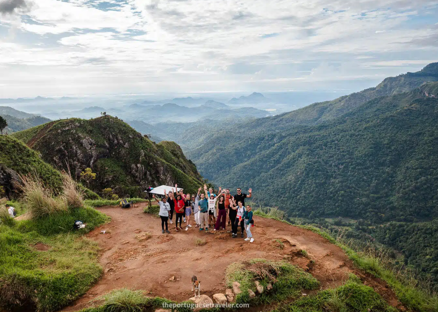 Little Adam's Peak viewpoint in Ella Sri Lanka