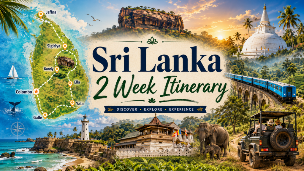 Sri Lanka 2 Week Itinerary
